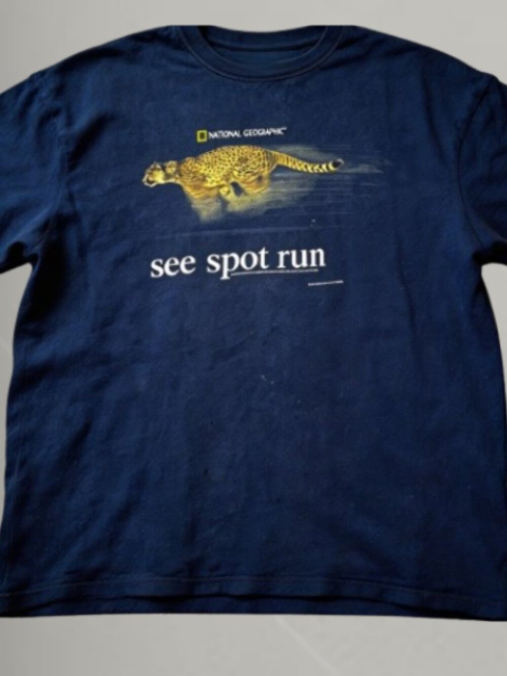 Spot Run Cheetah Graphic T-Shirt